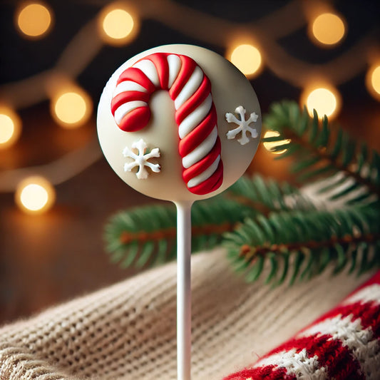 Cake pop de noël