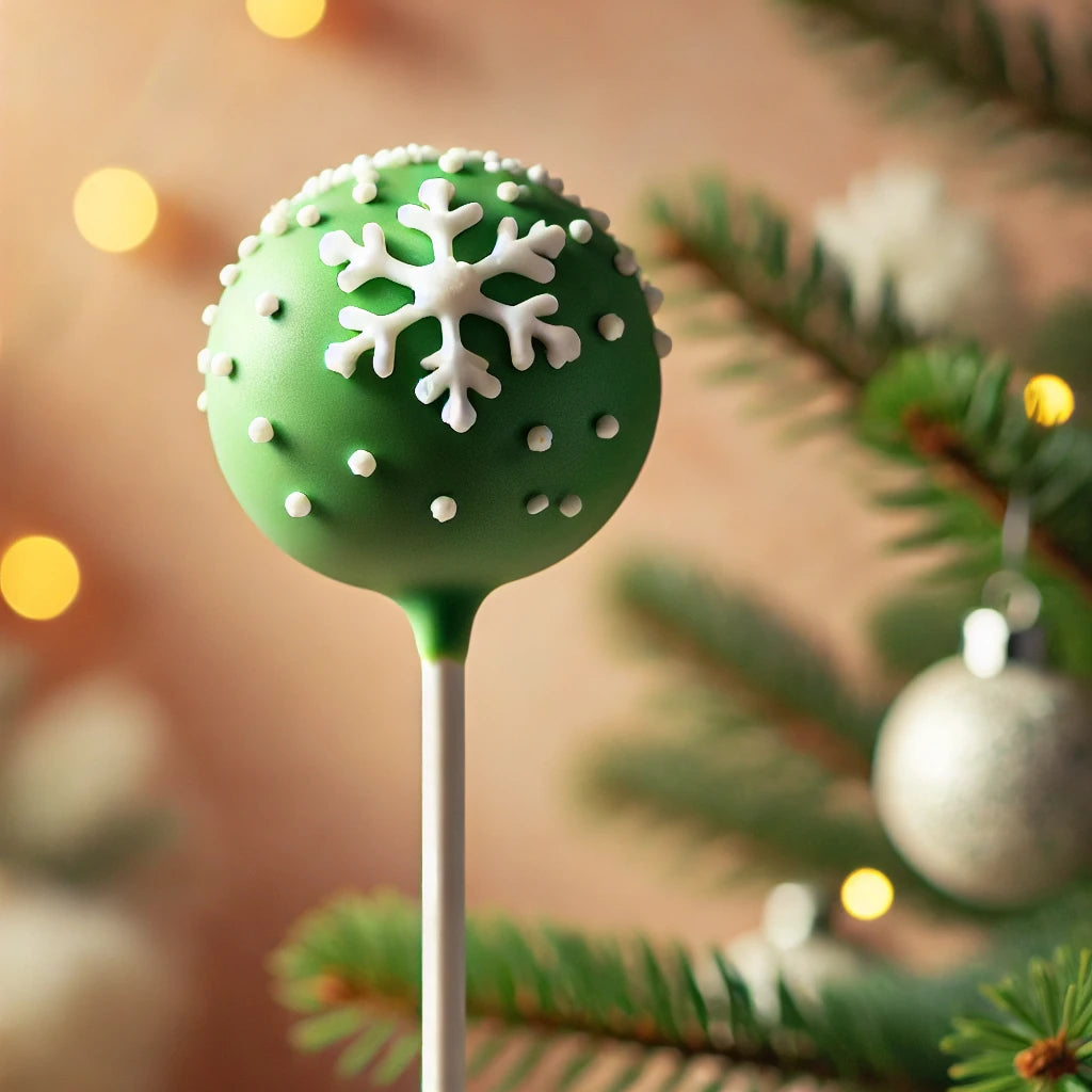 Cake pop de noël