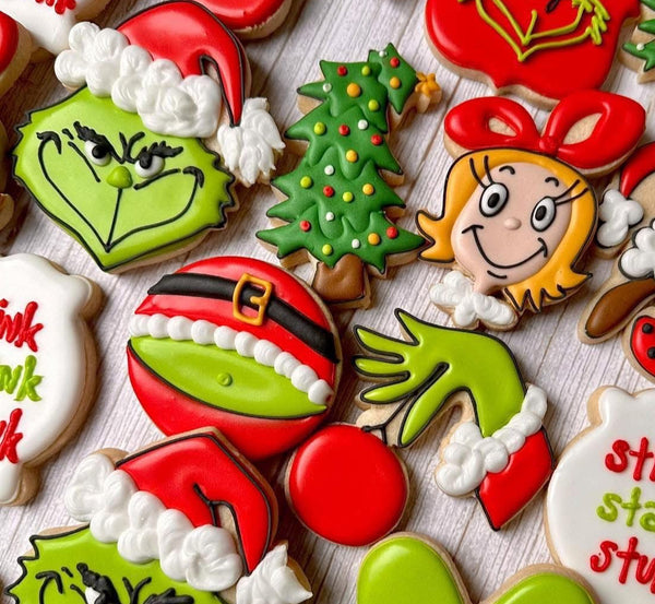 Grinch boîte de 4 biscuits