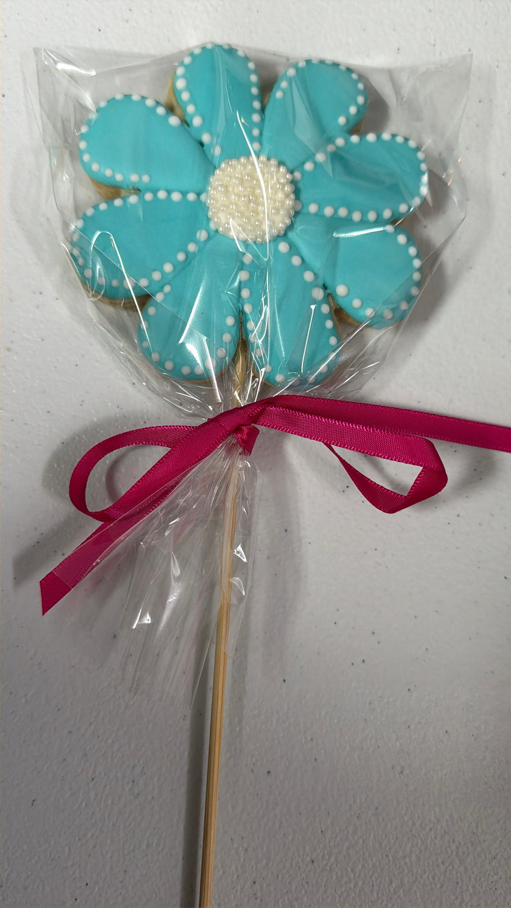 Fleur grand format sur baton