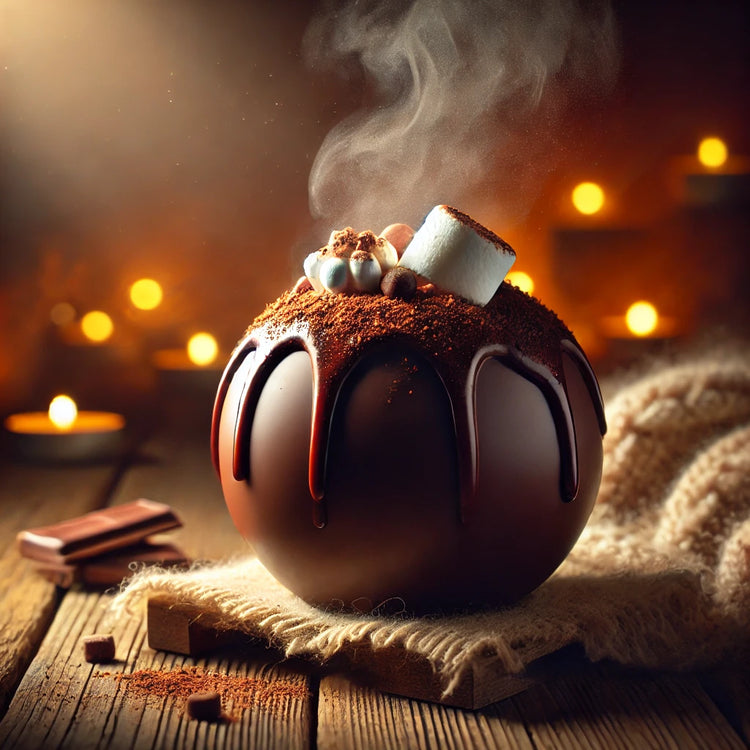 Boule de chocolat chaud